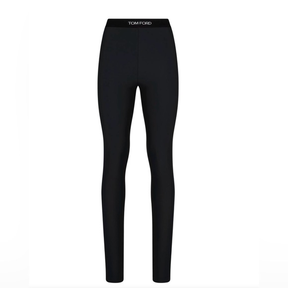 *NWT* TOM FORD Logo-Band Skinny Leggings - Picture 5 of 9